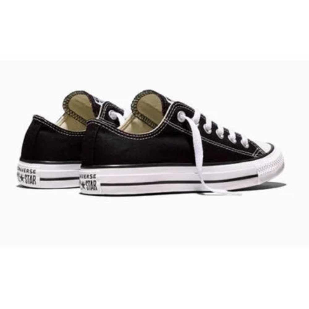 Converse Chuck Taylor All Star Low Top Sneakers Black Size 1.5 - Picture 7 of 7